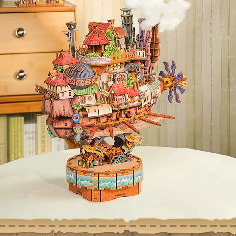 Kapal Perjalanan Asli Howl's M - Model Kit Lego ulasan dan harga