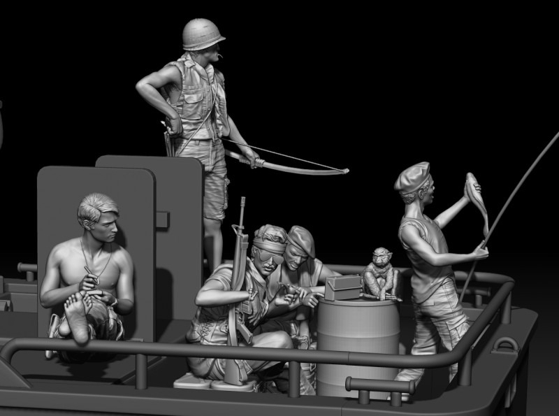 Kit Model Figur Resin Die-Cast - Model Kit Italeri ulasan dan harga